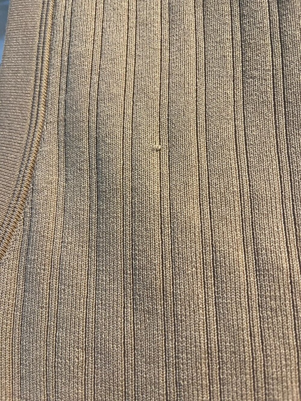Ann Taylor Ribbed Sweater Shell In Baquette S - Picture 4 of 4